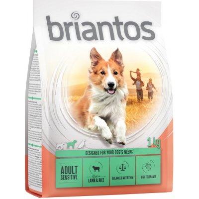 Briantos Adult Sensitive jehněčí s rýží (Single Protein) - 1 kg