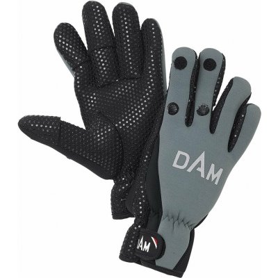 DAM Neoprene Fighter Glove Black Grey – Zboží Mobilmania