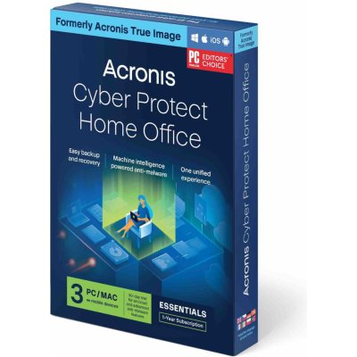 Acronis True Image Essentials Subscription 3 Computers 1 year subscription ESD HOFASHLOS – Zbozi.Blesk.cz