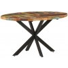 Jídelní stůl vidaXL Jídelní stůl 140 x 80 x 75 cm masivní recyklované dřevo