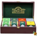 Ahmad Tea Keeper luxusní dřevěná kazeta 8 x 10 x 2 g – Zboží Dáma