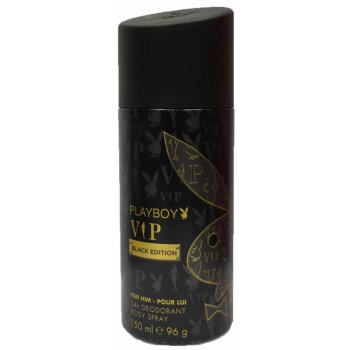 Playboy Vip Black Edition for Him deospray 150 ml