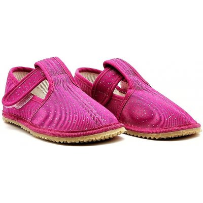 Beda barefoot bačkůrky PINK SHINE Růžová BF 060010 W 02 ZÚŽENÉ Růžová – Zboží Mobilmania