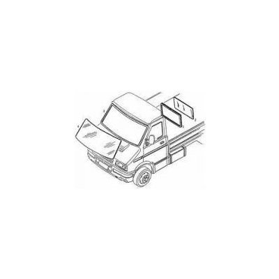 Čelní sklo 1782x750mm pro IVECO Daily 8877 – Sleviste.cz
