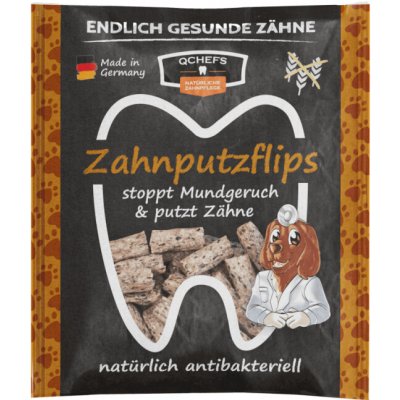 Q Chefs Tyčinky na čištění zubů pro malé psy Zahnputzflips sáček 35 g – Hledejceny.cz