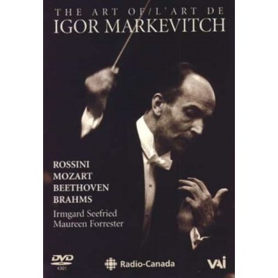 Art of Igor Markevitch: Mozart/Beethoven/Brahms DVD – Zboží Mobilmania