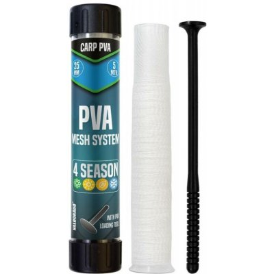 Haldorádó Carp PVA Mesh System 25 mm - PVA síťka na tubě s pěchovačem 5 m – Hledejceny.cz