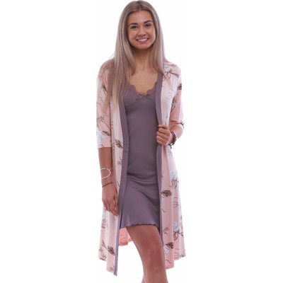 komplet košilka a župan 1D1532 růžová – Hledejceny.cz