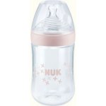 NUK Nature Sense láhev růžová 260ml – Sleviste.cz