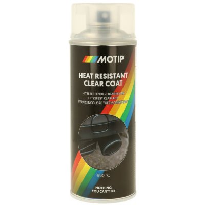 MOTIP Žáruvzdorný bezbarvá lak 800°C 400ml – HobbyKompas.cz