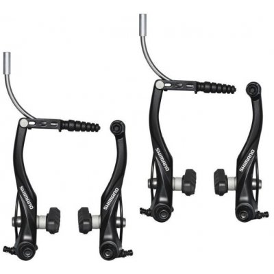 Brzdové čelisti Shimano Alivio BR-T4000 Černé set – Zboží Dáma
