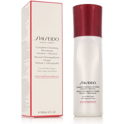 Shiseido Complete Cleansing Microfoam čistící pěna 180 g – Zbozi.Blesk.cz