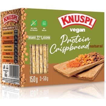 Prom In Knuspi Vegan Protein Crispbread natural 150 g