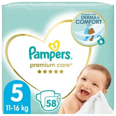 Pampers Premium Care 5 58 ks – Hledejceny.cz