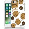 Pouzdro a kryt na mobilní telefon Apple Pouzdro Picasee silikonové Apple iPhone 8 - Gookies čiré