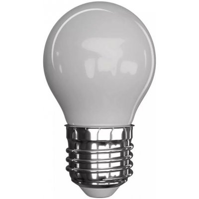 Emos LED žárovka Filament Mini Globe 3,4W E27 teplá bílá – Zboží Mobilmania