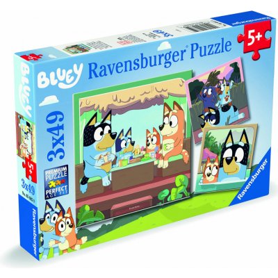 Ravensburger Bluey 3x49 dílků – Zboží Dáma