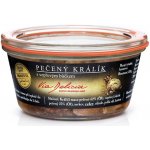 Via Delicia Pečený králík s vepřovým bůčkem 210 g – Zboží Dáma