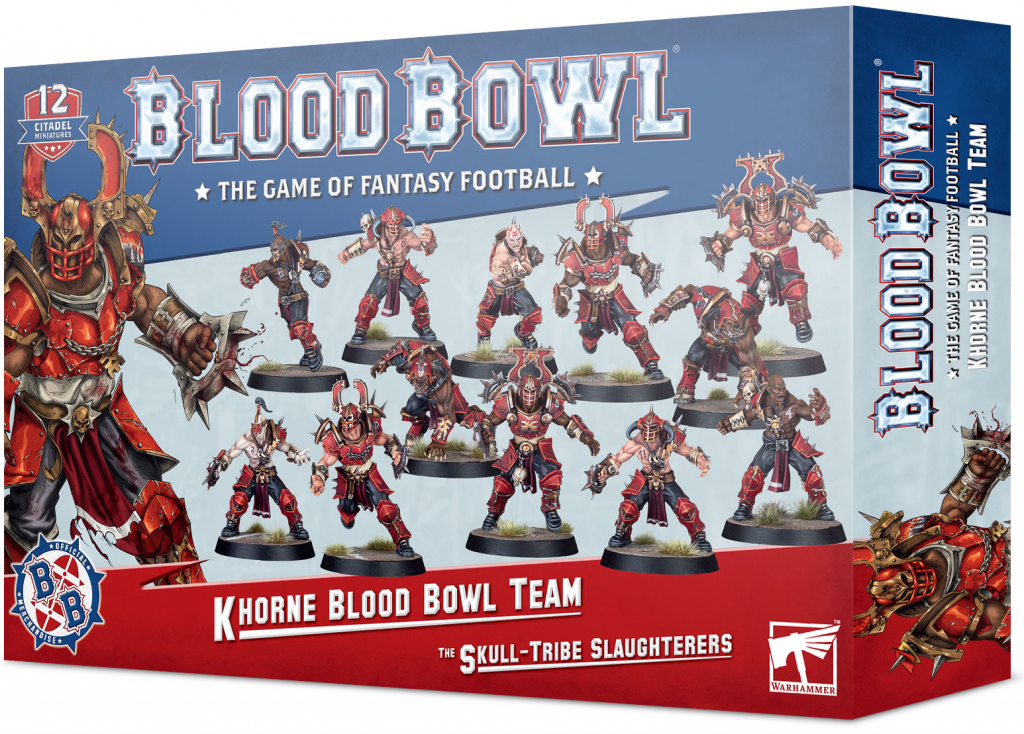 GW Warhammer Khorne Blood Bowl Team: The Skull-Tribe Slaughterers