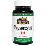 Natural Factors Mega Enzymy 90 tablet – Hledejceny.cz