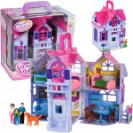 KIK KX5359 Venkovský skládací domeček pro panenky Villa – Zboží Dáma