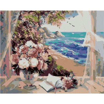 ZUTY Malování podle čísel ROZEČTENÁ KNIHA 40 x 50 cm – Zboží Mobilmania