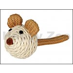 Trixie - sisalová myš s rolničkou a provázkem 5cm – Zboží Mobilmania