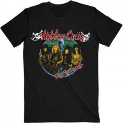 Motley Crue T-shirt Dr Feelgood Circle Photo back Print