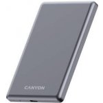 Canyon PB-505 slim Magsafe 5000 mAh grey – Zboží Mobilmania