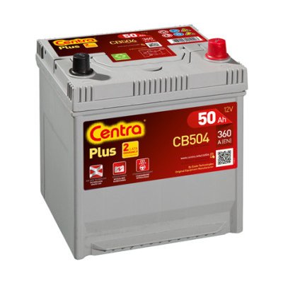 Centra Plus 12V 50Ah 360A CB504