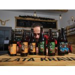Domácí degustace piva s pivovarem Zlatá Kráva balíček Pivní speciály bedna 6 druhů piva – Zboží Mobilmania