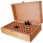 Nobilis Tilia dřevěná krabička na éterické oleje 30 ks na 20 ml + 36 ks na 5 a 10 ml – Zboží Dáma