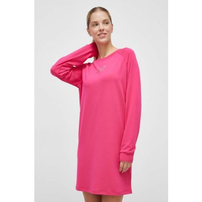 EA7 Emporio Armani šaty růžová – Zboží Mobilmania