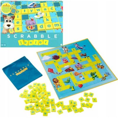 Mattel Scrabble Junior – Zboží Živě