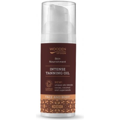 WoodenSpoon Skin Nourishment pečující tělový olej pro intenzivní opálení 50 ml – Zbozi.Blesk.cz