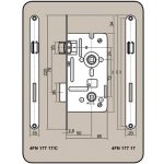 M.A.T. WC 72/80 mm P/L bílý zinek – Sleviste.cz