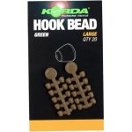 Korda Zarážky na háček Hook Bead Medium green 20ks – Zboží Dáma