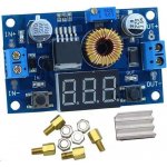 Step-down DC-DC měnič 5A s XL4015 Chip, LED Voltmetr a USB Port – Hledejceny.cz