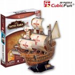 CubicFun 3D puzzle Loď Santa Maria 113 ks – Zbozi.Blesk.cz