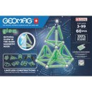 Stavebnice Geomag GEOMAG Glow Recycled 60