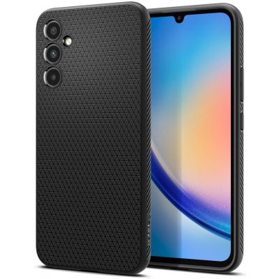 Pouzdro SPIGEN LIQUID AIR GALAXY A34 5G MATTE BLACK