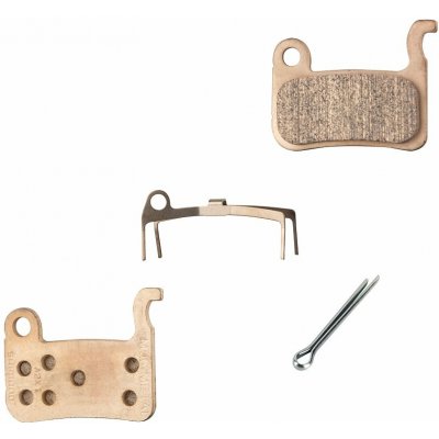 Shimano destičky brzdové SH M06 kovové s pružinou závlačka – Zbozi.Blesk.cz