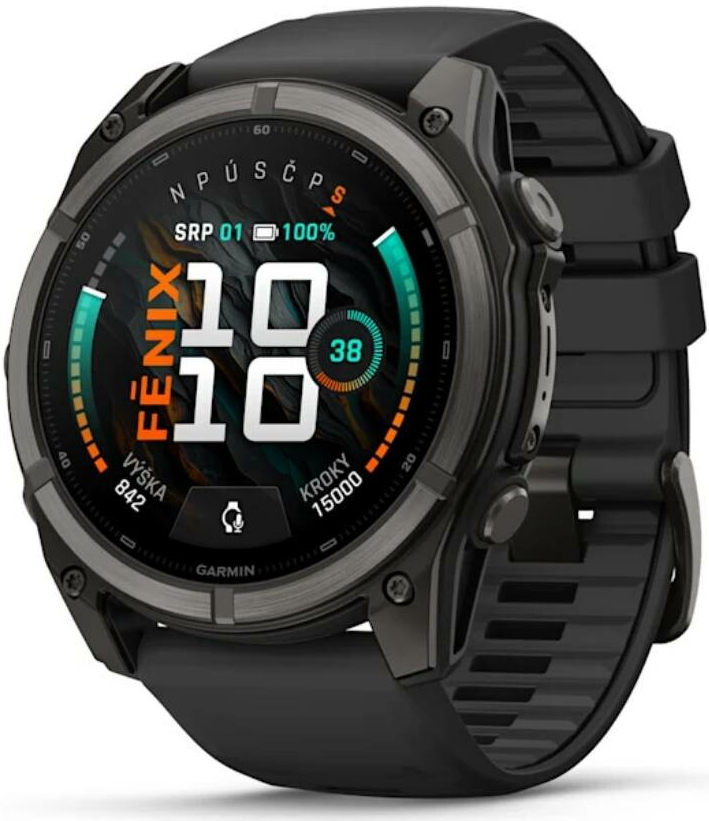 Garmin Fenix 9 51 mm AMOLED Carbon DLC Black 010-04763-11 na Heureka.cz