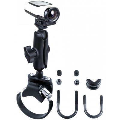 RAM Mounts držák na Garmin VIRB na motorku nebo na kolo na řídítka, Ø objímky 12,7-31,75 a 40-80 mm, sestava RAM-B-149Z-2-GA63 RAM-B-149Z-2-GA63 – Sleviste.cz