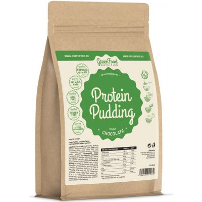 GreenFood Nutrition Proteinový puding čokoláda 400 g – Hledejceny.cz
