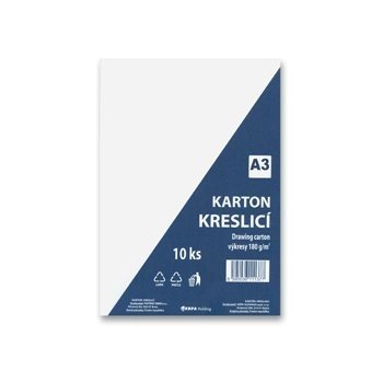 Papírny Brno Kreslicí karton A3 180 g/m2 10 archů