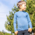 Tarua dlouhý rukáv blankytné s vlkem – Zboží Mobilmania