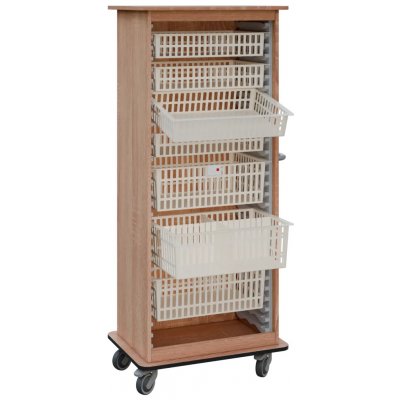 DEXTER 26 ABS vozík boxový, otevřený, 1780x750x520 mm, dub bardolino – Hledejceny.cz
