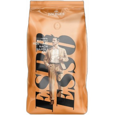 Joerges Heritage Káva Robusta Espresso Napoli zrnková 1 kg – Hledejceny.cz