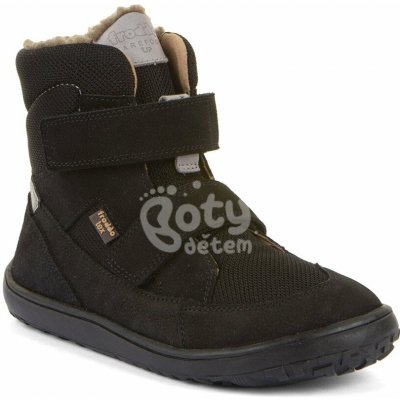 Froddo Zimní barefoot boty Up Tex Winter Black – Sleviste.cz